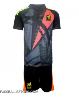 Günstige Mexiko Torwart Heimtrikotsatz Kinder Copa America 2024 Kurzarm (+ Kurze Hosen)